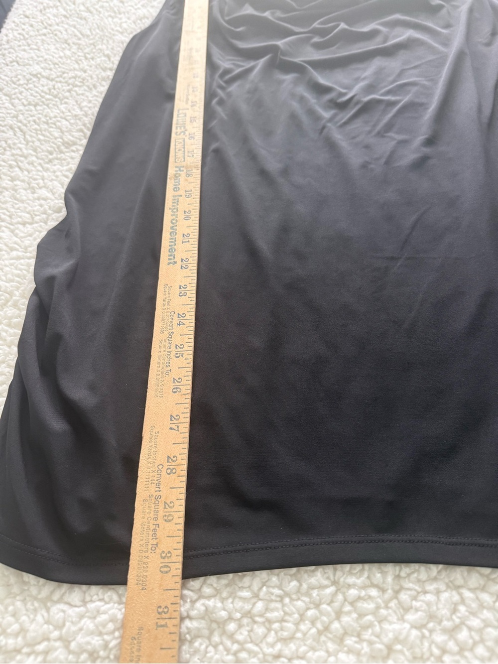 Lane Bryant Draped Black Sleeveless Cowl Neck Top 18/20 - Picture 5 of 7